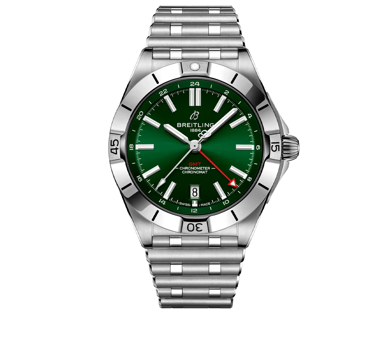 Часы Chronomat GMT 40 Breitling Chronomat A32398101L1A1 - фото 1 – Mercury