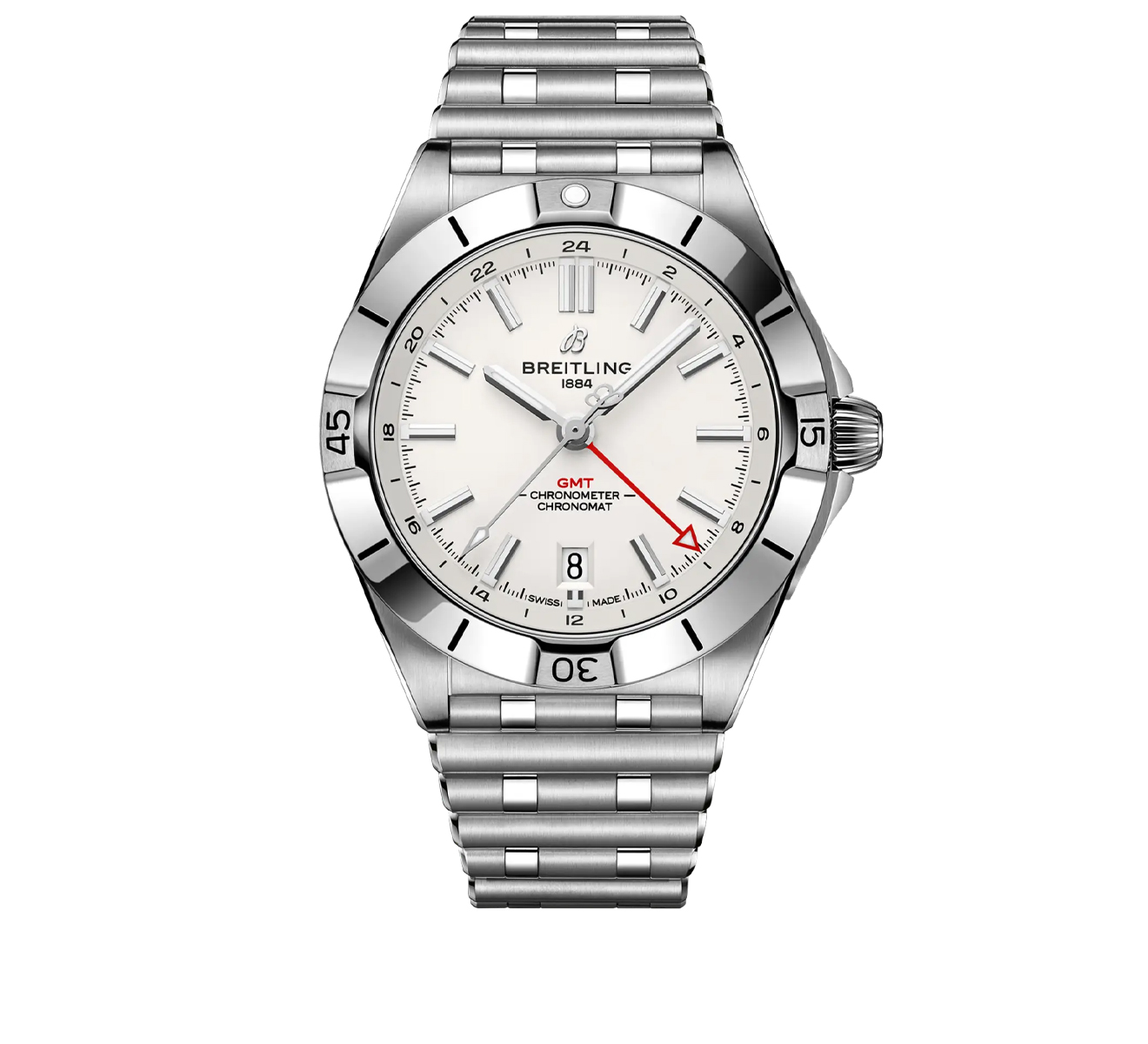 Часы Chronomat GMT 40 Breitling Chronomat A32398101A1A1 - фото 1 – Mercury