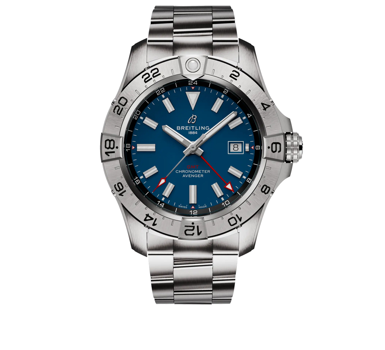 Часы Avenger Automatic GMT 44 Breitling Avenger A32320101C1A1 - фото 1 – Mercury