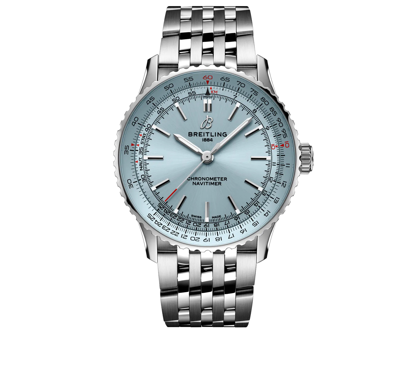 Часы Navitimer Automatic 41 Breitling Navitimer A17329171C1A1 - фото 1 – Mercury