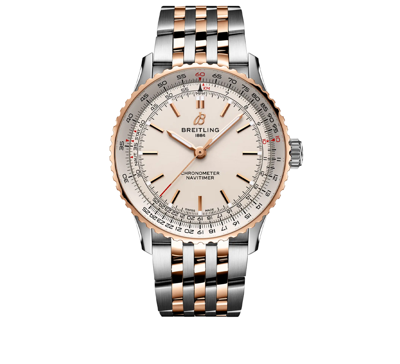 Часы Navitimer Automatic Breitling Navitimer U17329F41G1U1 - фото 1 – Mercury