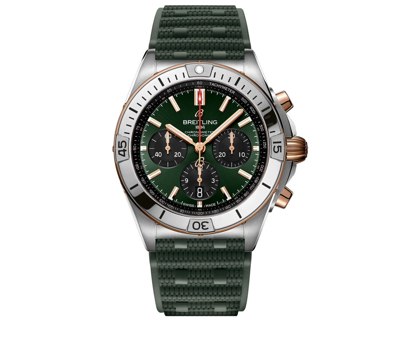 Часы Super Chronomat B01 Breitling Chronomat UB0134131L1S1 - фото 1 – Mercury