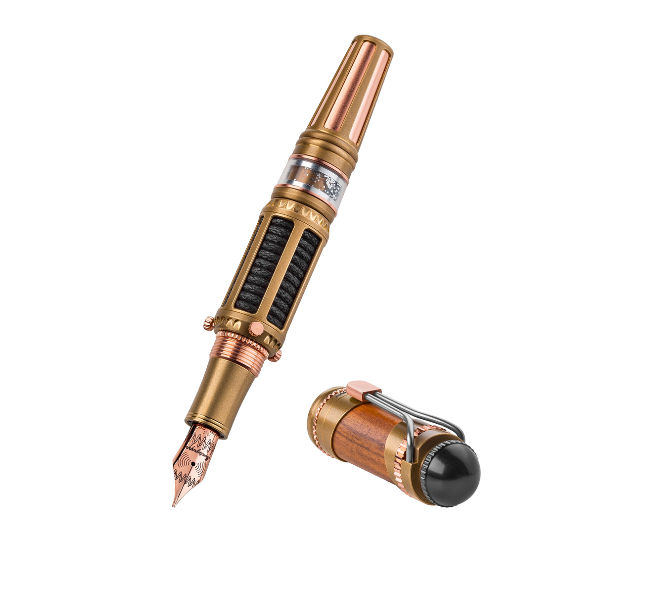 Перьевая ручка Montegrappa Marconi Model 150 ISGMN2BW - фото 3 – Mercury
