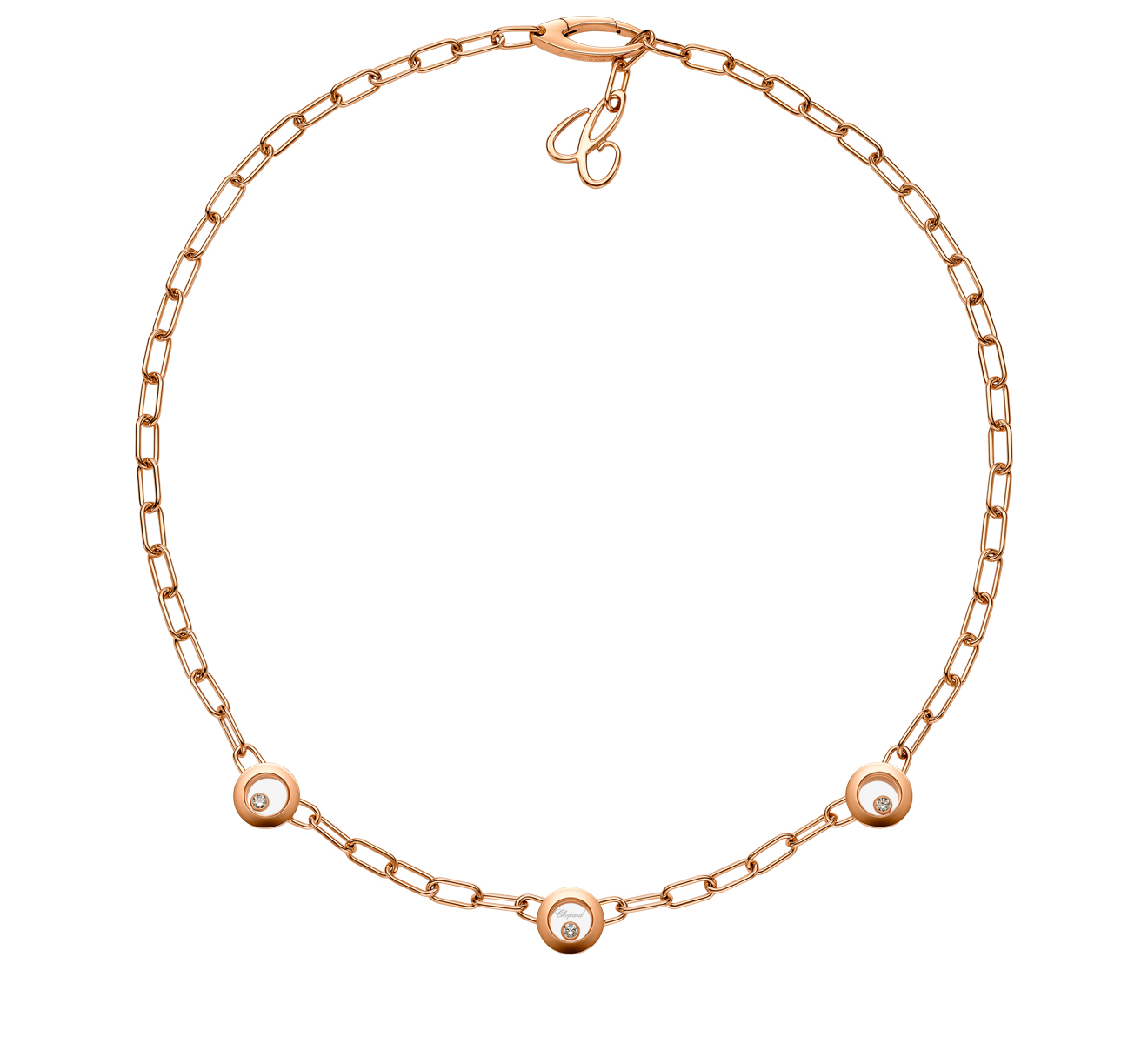 Колье Icons Round Chopard Icons 81A117-5101 - фото 1 – Mercury