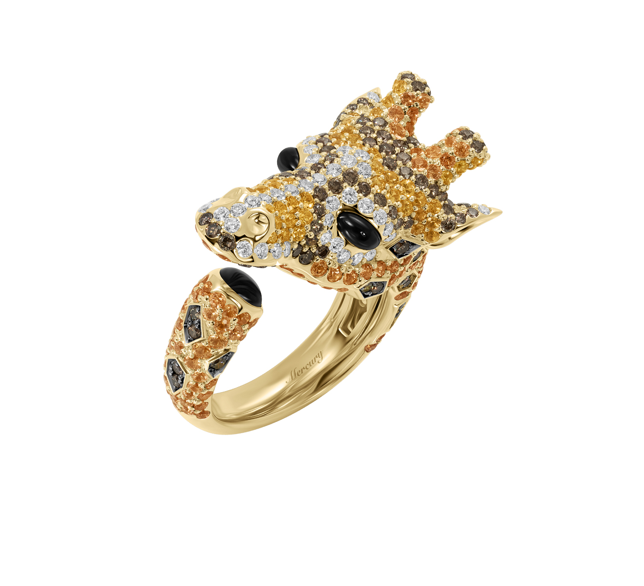 Кольцо Mercury Classic MR14737/YG/YSP - фото 1 – Mercury