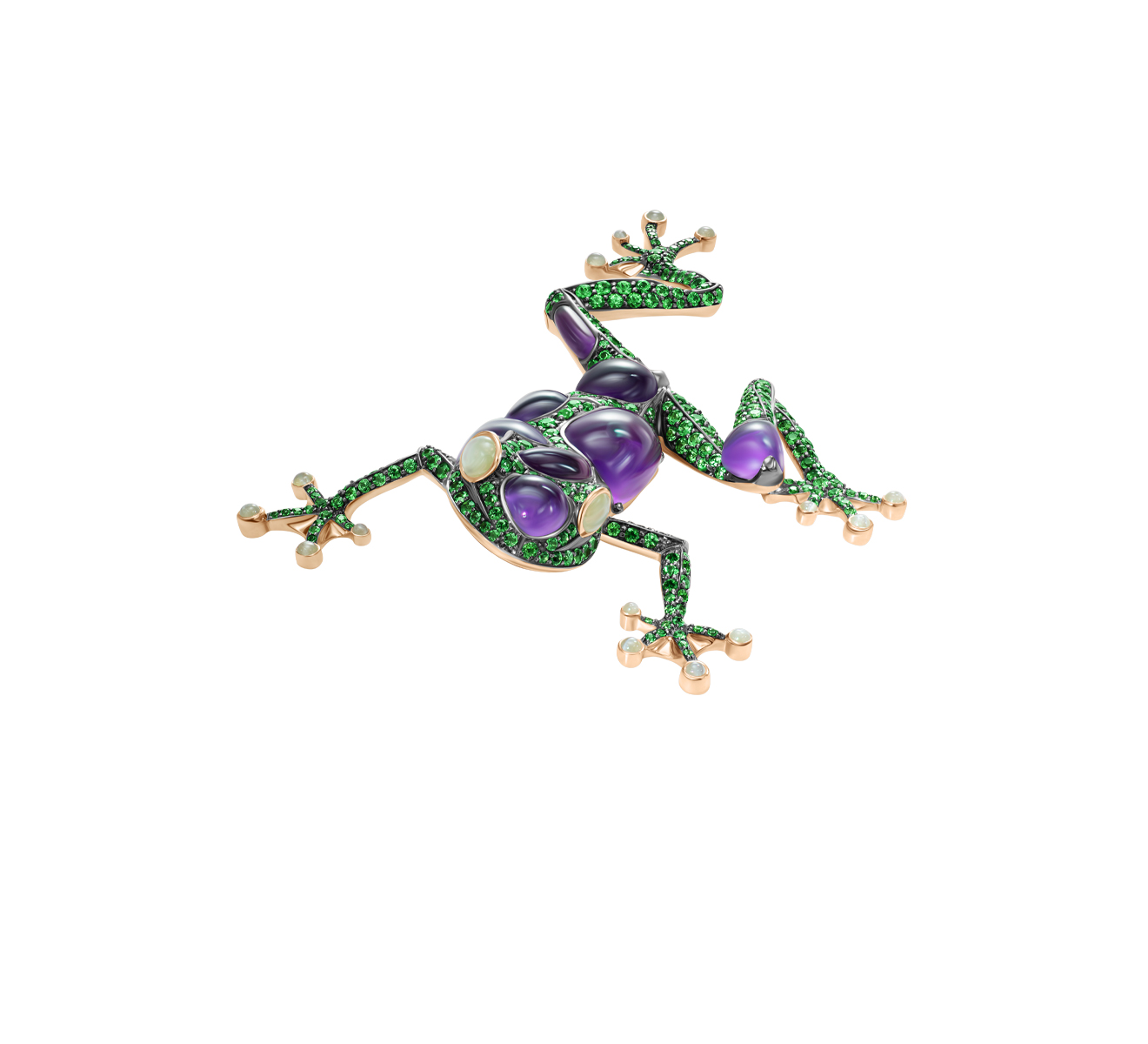 Брошь Mercury Color MBCH12675/RG/TVR - фото 3 – Mercury