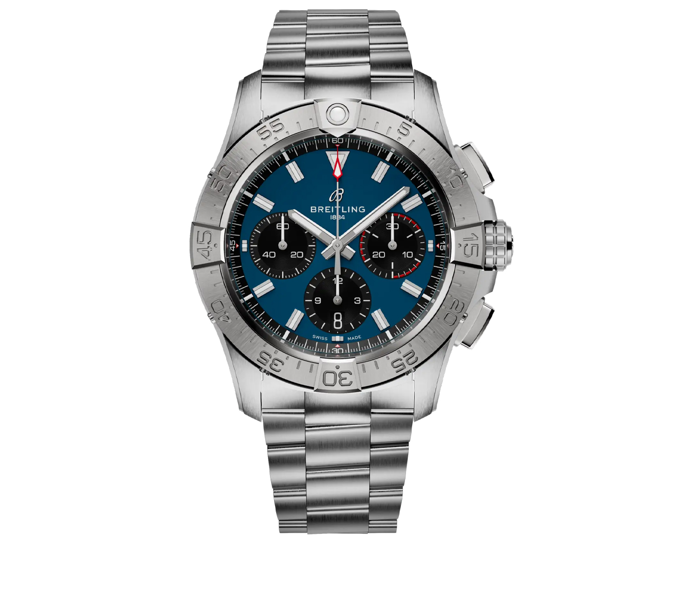 Часы Avenger B01 Chronograph Breitling Avenger AB0146101C1A1 - фото 1 – Mercury
