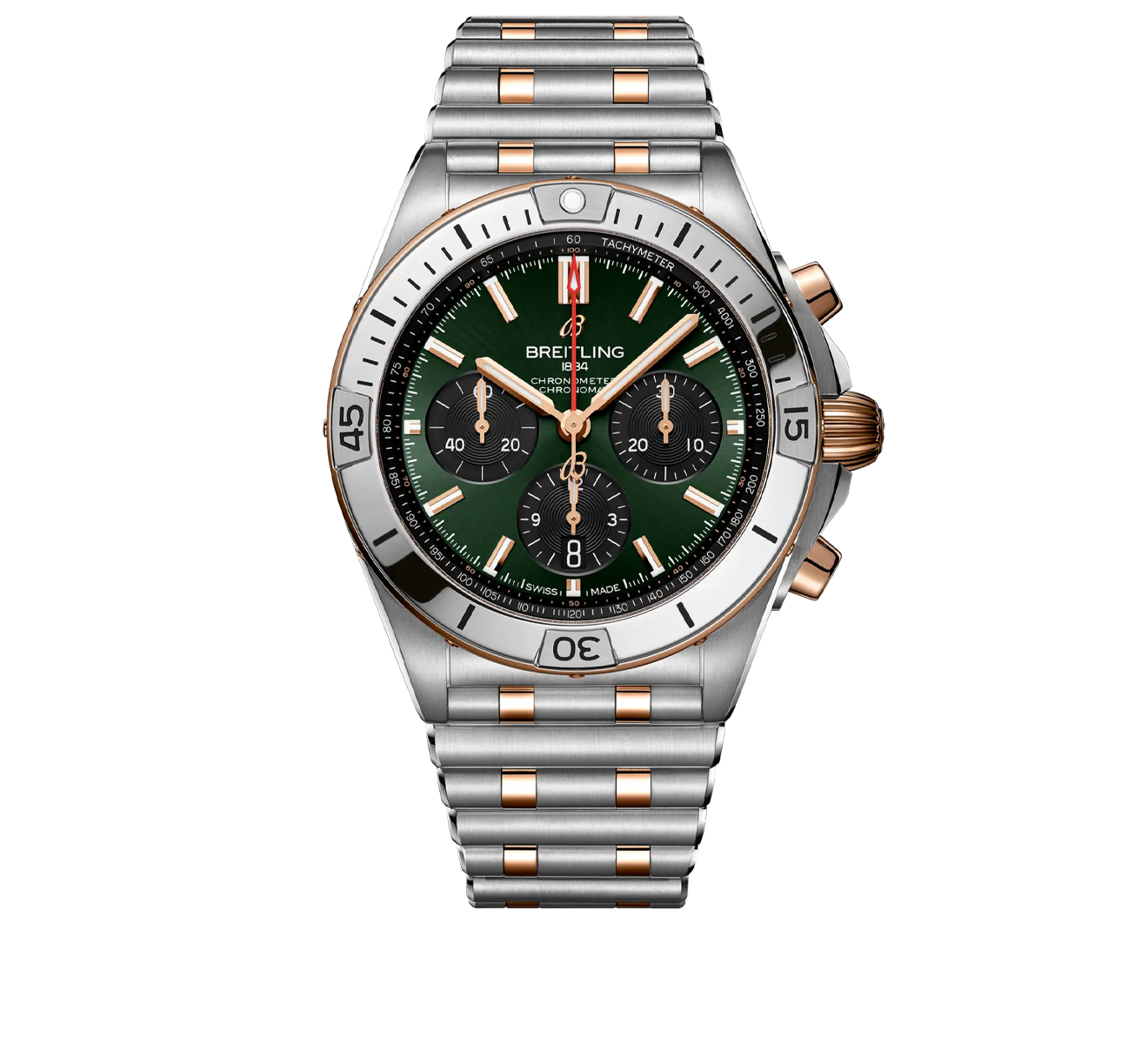 Часы Super Chronomat B01 Breitling Chronomat UB0134131L1U1 - фото 1 – Mercury