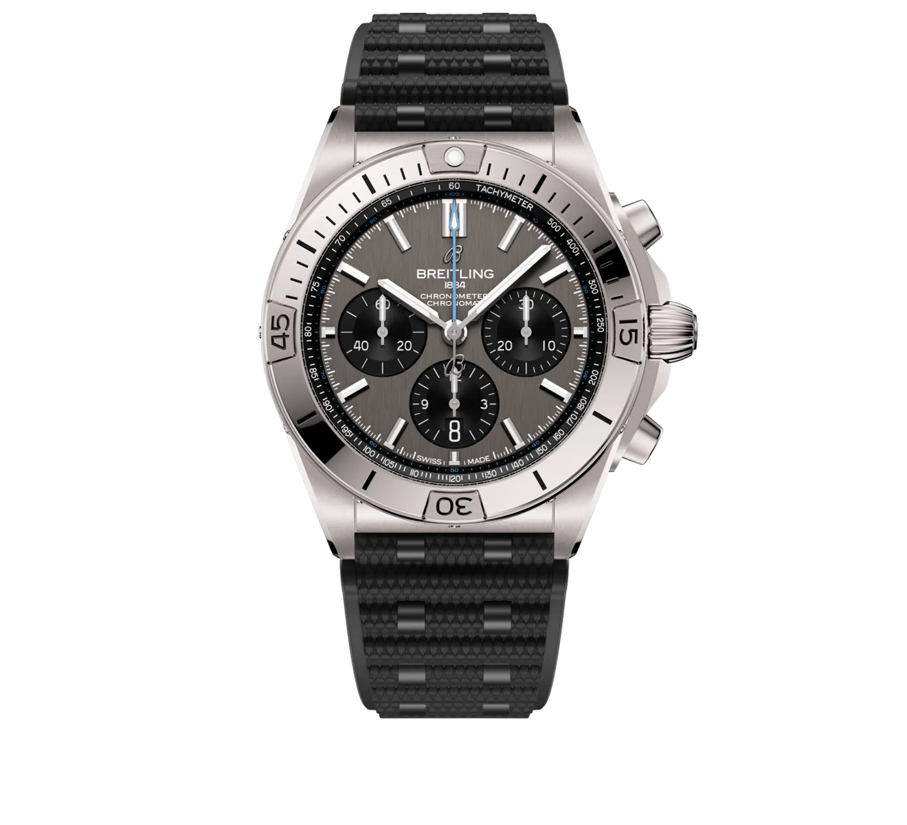 Часы Chronomat B01 Breitling Chronomat EB0134101M1S1 - фото 1 – Mercury