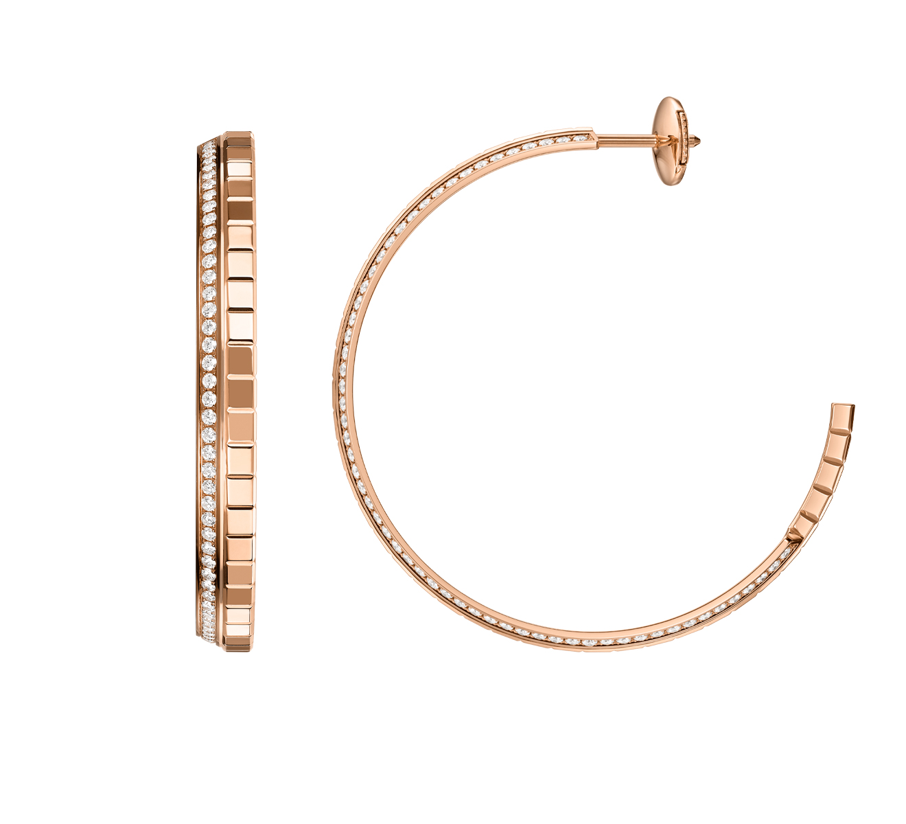 Серьги Chopard Ice Cube 837008-5002 - фото 3 – Mercury