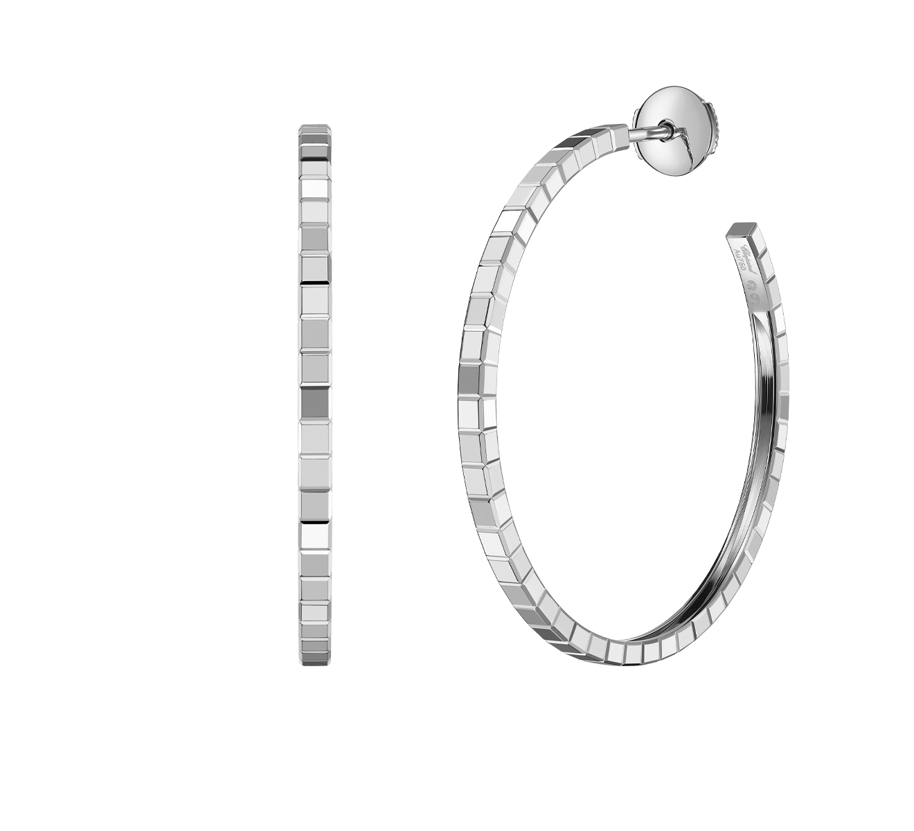 Серьги Chopard Ice Cube 837702-1007 - фото 2 – Mercury