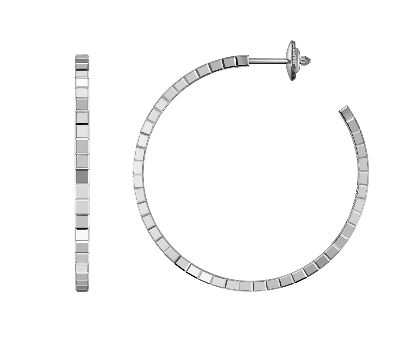 Серьги Chopard Ice Cube 837702-1007 - фото 3 – Mercury