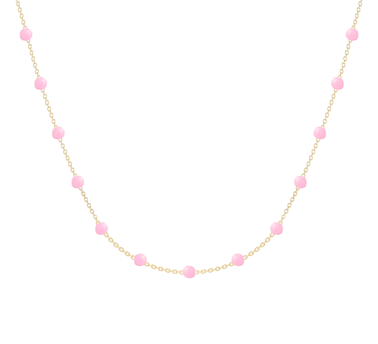 Колье LUCKY ZNAKY Lucky Chains ANEC430 - фото 2 – Mercury