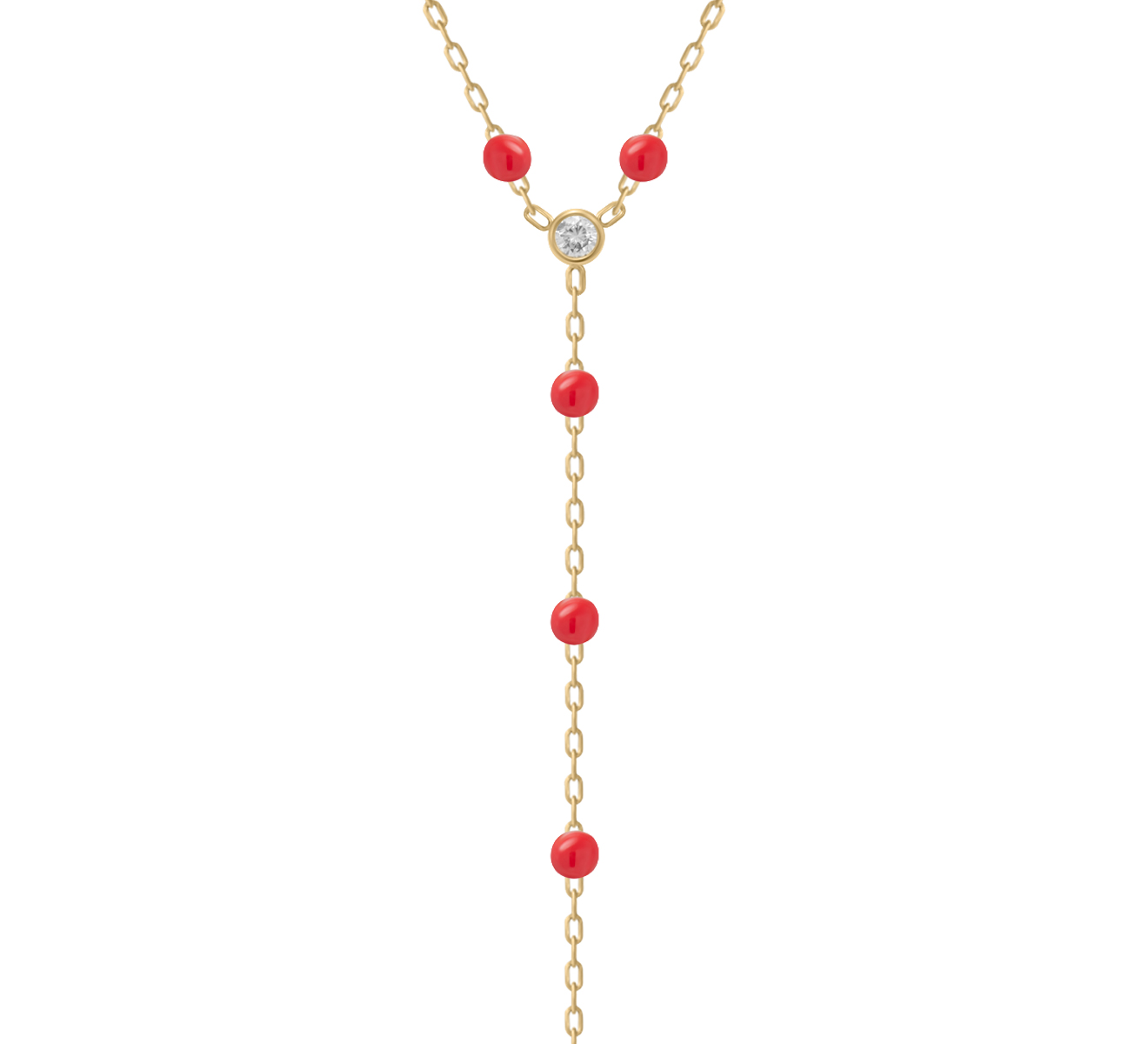 Колье LUCKY ZNAKY Lucky Chains ANECY995 - фото 3 – Mercury