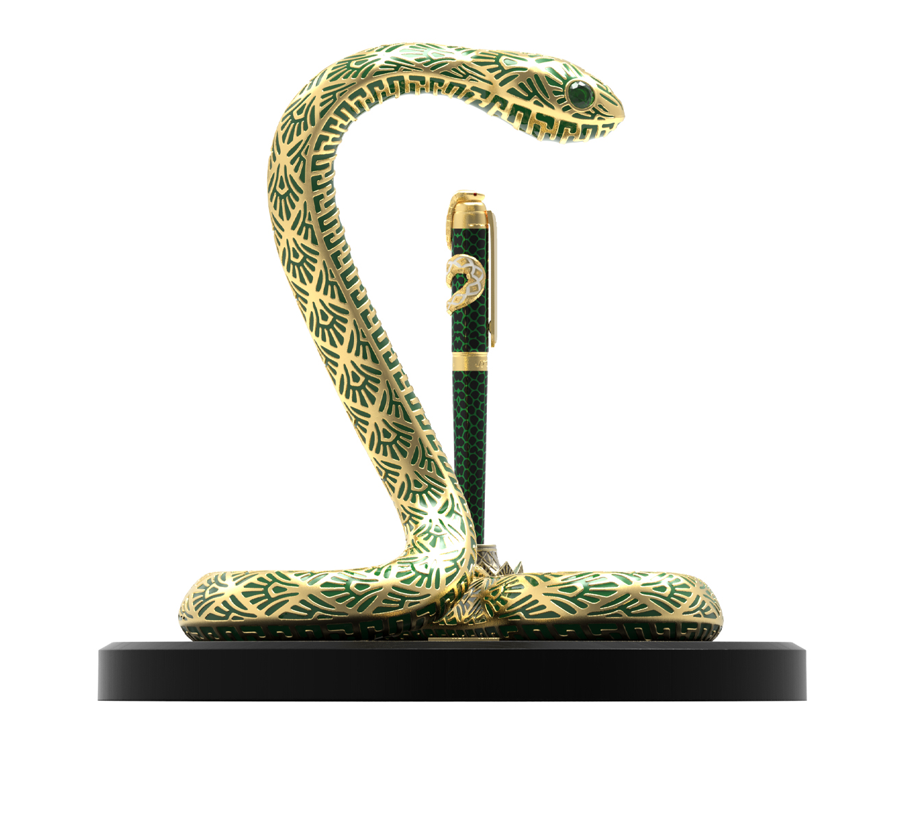 Перьевая ручка Year Of The Snake S.T. Dupont Haute Creation 420074XL - фото 4 – Mercury