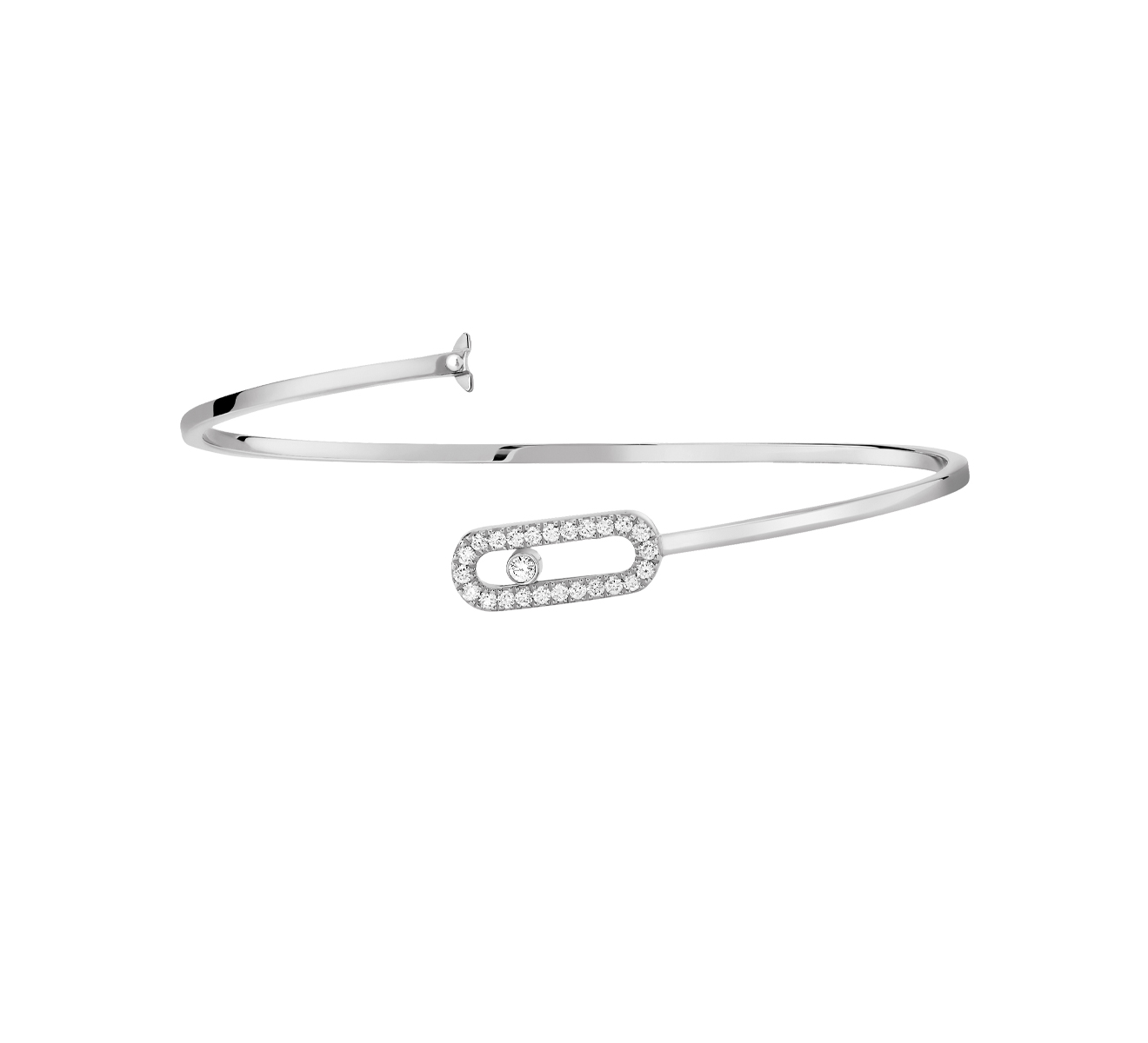 Браслет MESSIKA Move Uno 11134-WG-L - фото 2 – Mercury