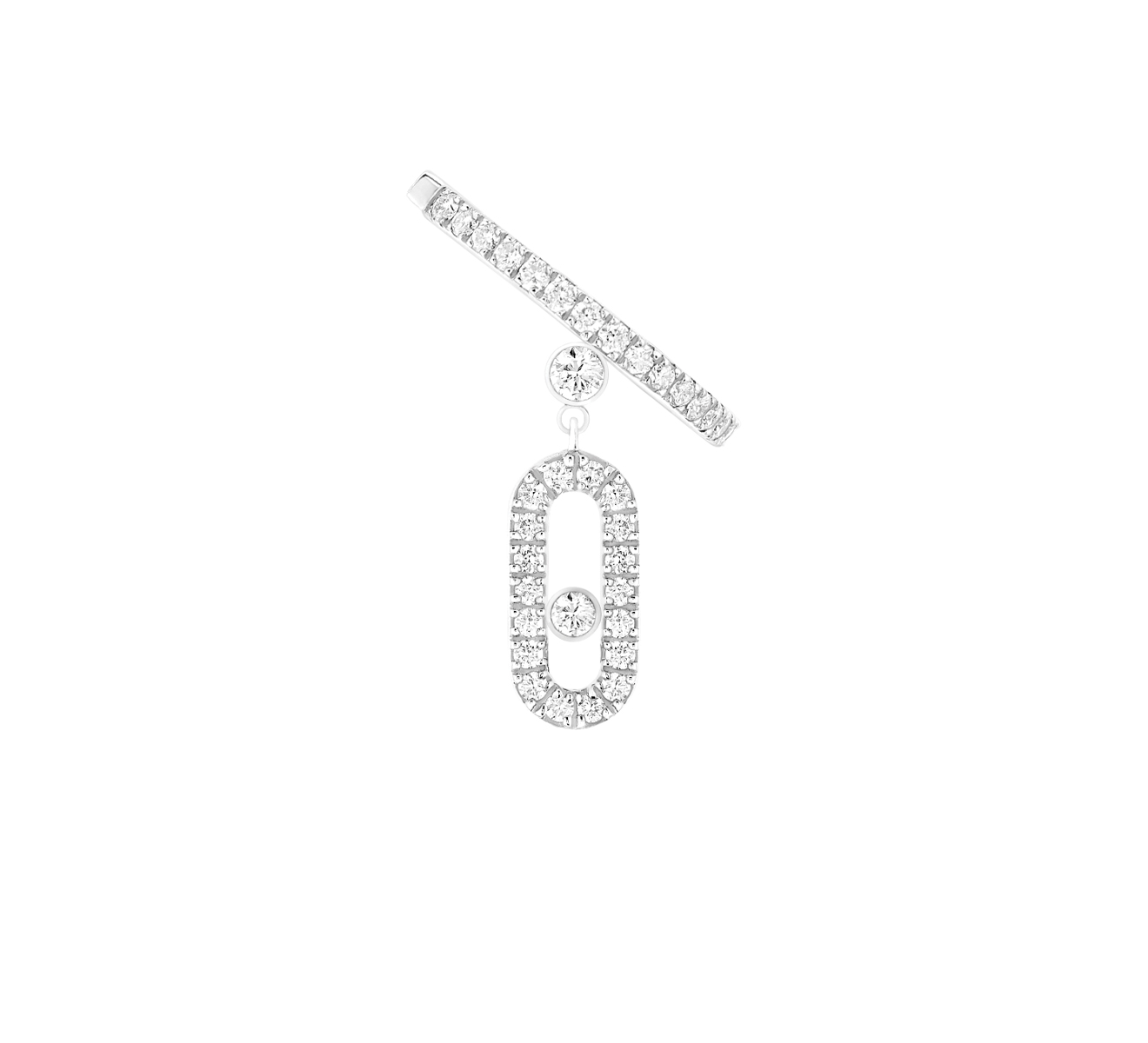 Серьга MESSIKA Move Uno 11162-WG - фото 1 – Mercury