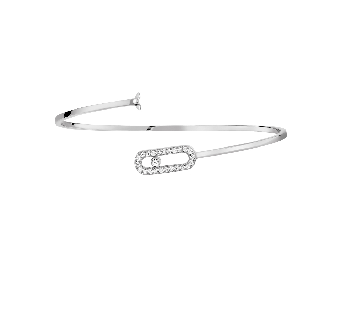 Браслет MESSIKA Move Uno 11134-WG-M - фото 2 – Mercury