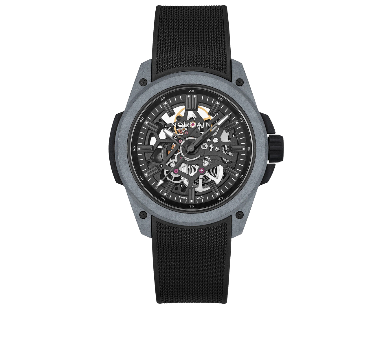 Часы Independence Wild One Skeleton NORQAIN Independence NNQ3000QGB1AS/B018/3W1BR.20BQ - фото 1 – Mercury