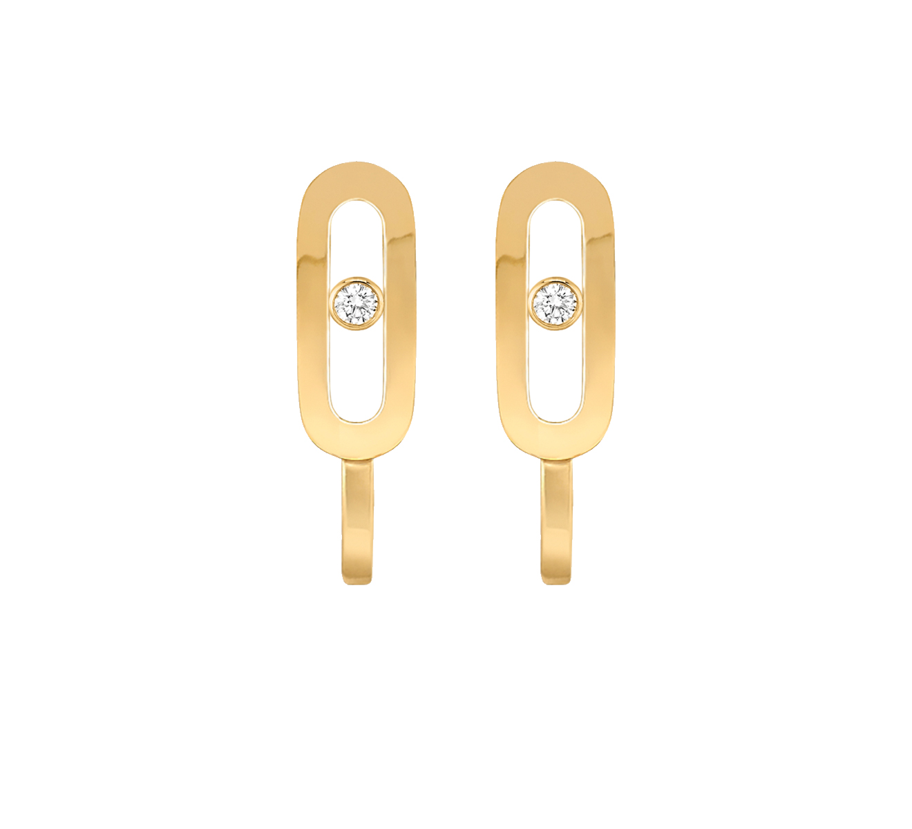 Серьги MESSIKA Move Uno 10050-YG - фото 1 – Mercury