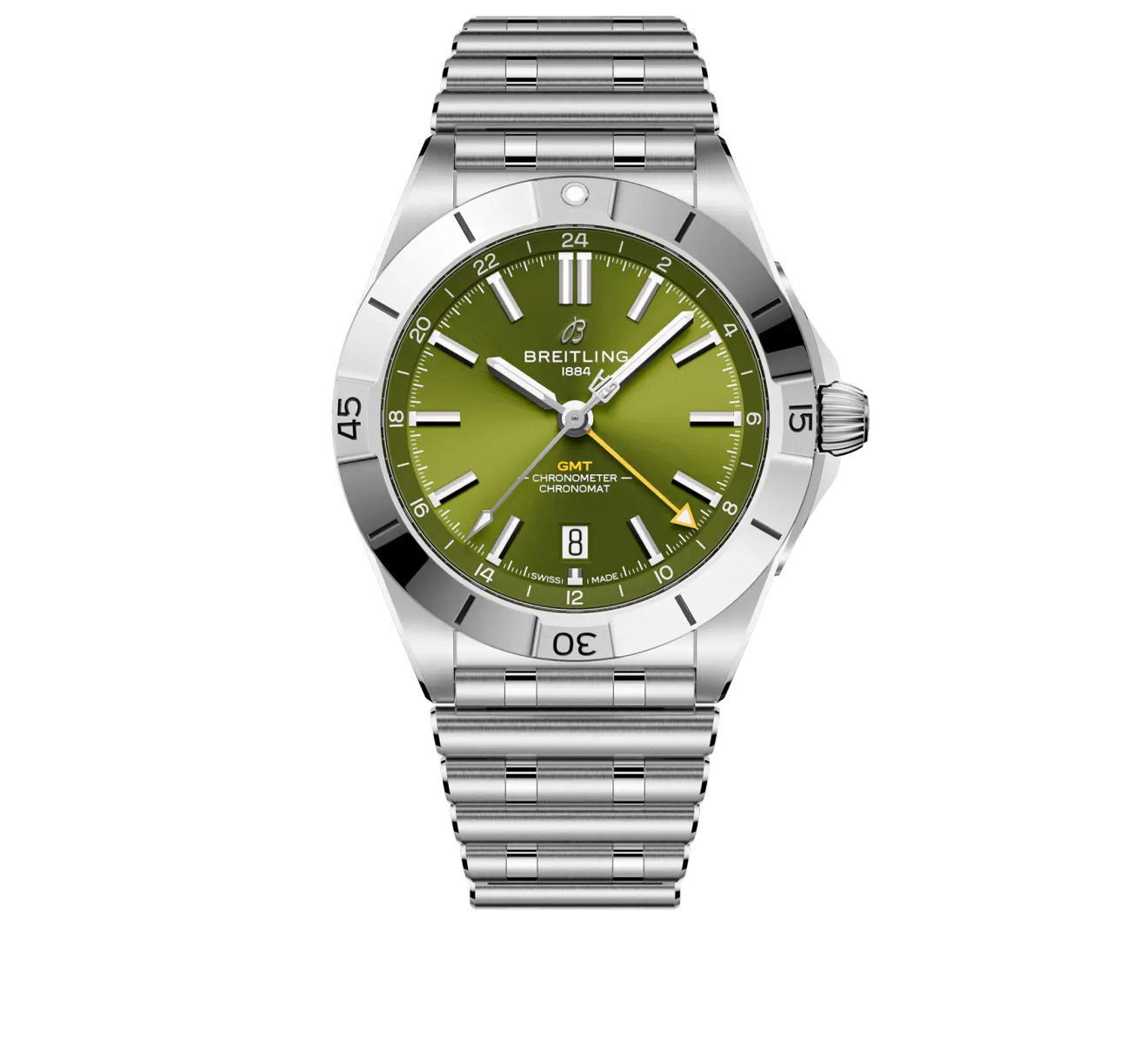 Часы Chronomat GMT Giannis Antetokounmpo Breitling Chronomat A32398A11L1A1 - фото 1 – Mercury