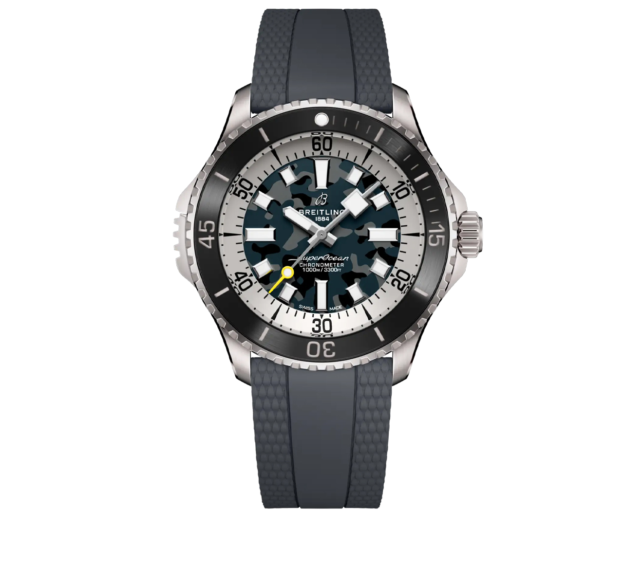 Часы Superocean Automatic 46 Super Diver Breitling Superocean E10379351B1S1 - фото 1 – Mercury