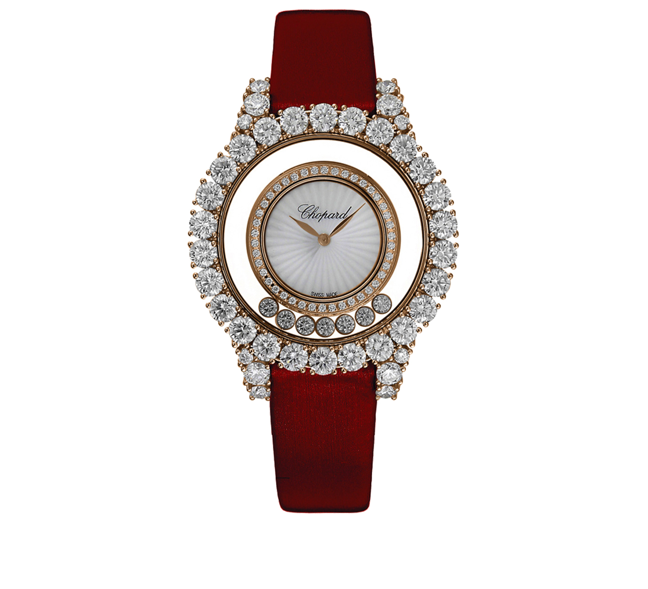 Часы Happy Diamonds Chopard Happy Diamonds 209430-5001 - фото 1 – Mercury