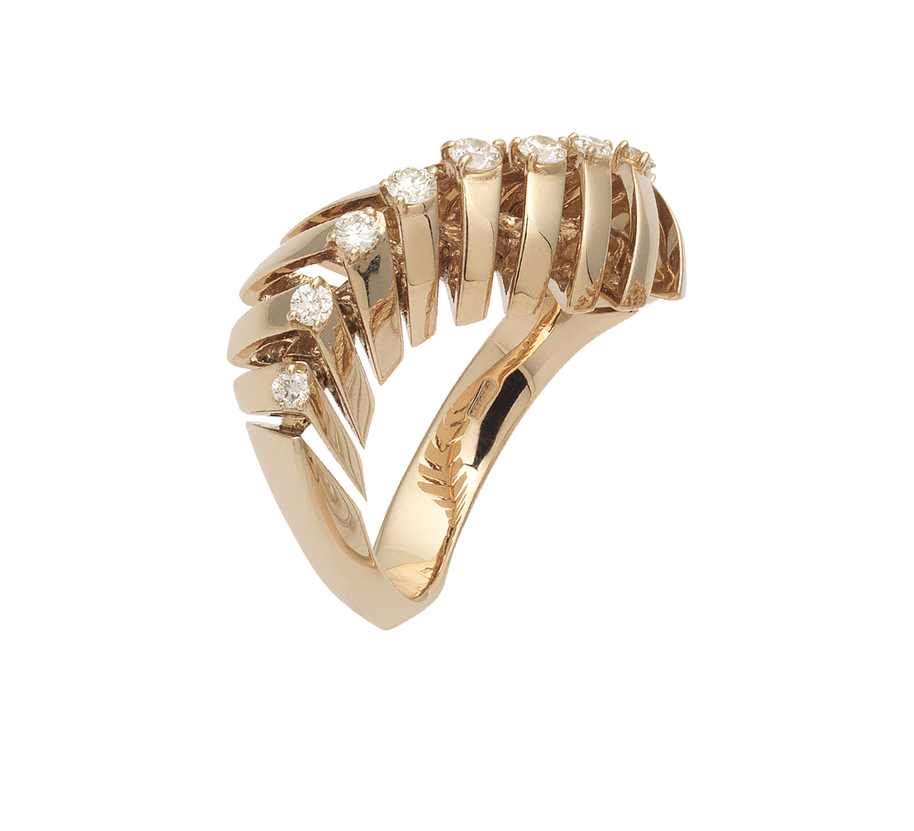 Кольцо FerriFirenze Soffio FF114RG02 - фото 1 – Mercury