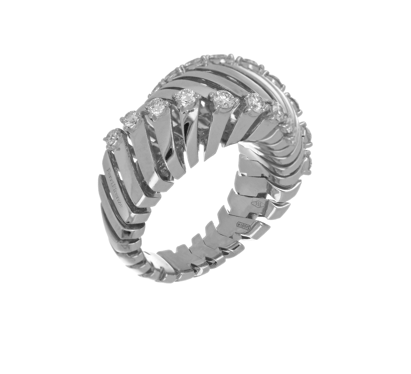 Кольцо FerriFirenze Soffio FF114RG52 - фото 1 – Mercury