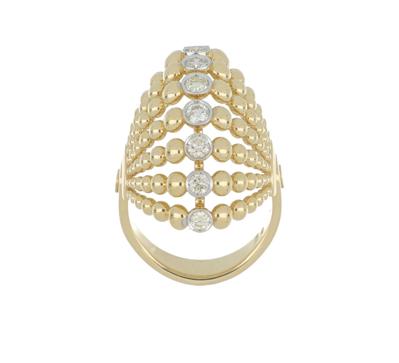 Кольцо FerriFirenze Bubbles FF149RG21 - фото 2 – Mercury