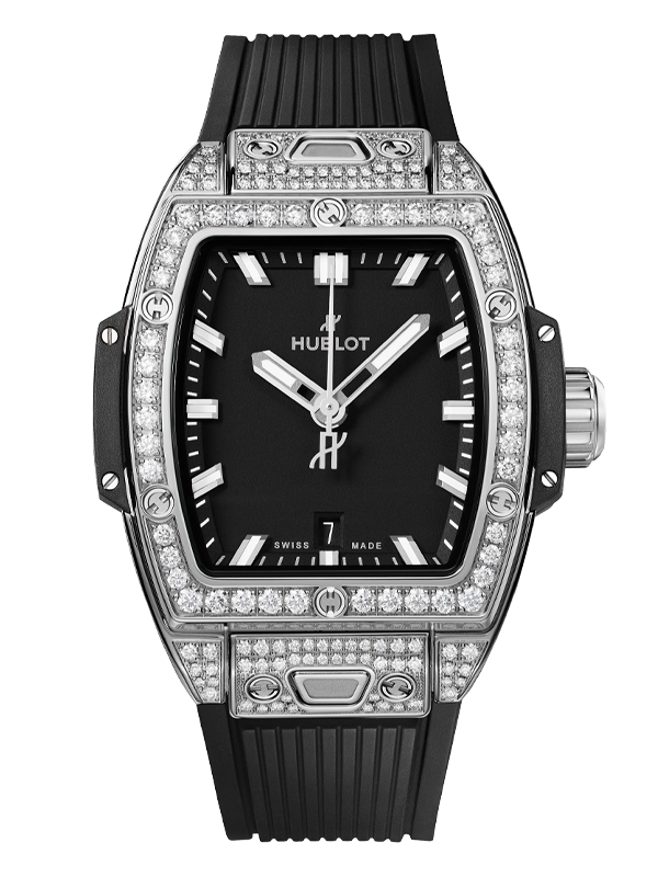 Часы Shaped Spirit Of Big Bang Steel Pave
