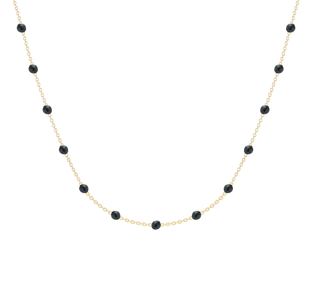 Колье LUCKY ZNAKY Lucky Chains ANEC431 - фото 2 – Mercury