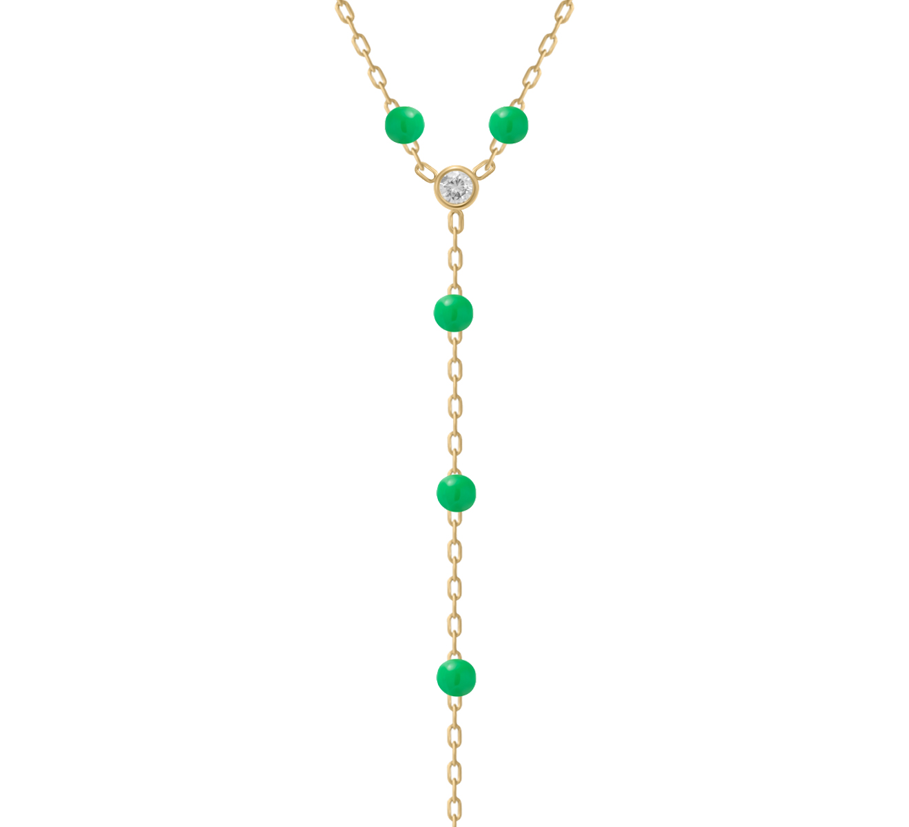 Колье LUCKY ZNAKY Lucky Chains ANECY996 - фото 3 – Mercury