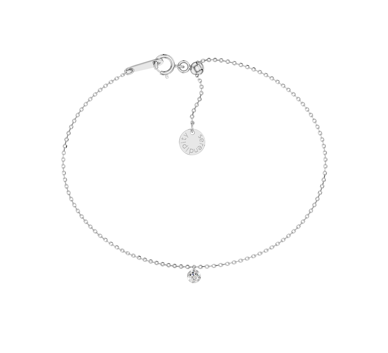 Браслет на ногу Serendipity Timeless EJA0007W - фото 1 – Mercury