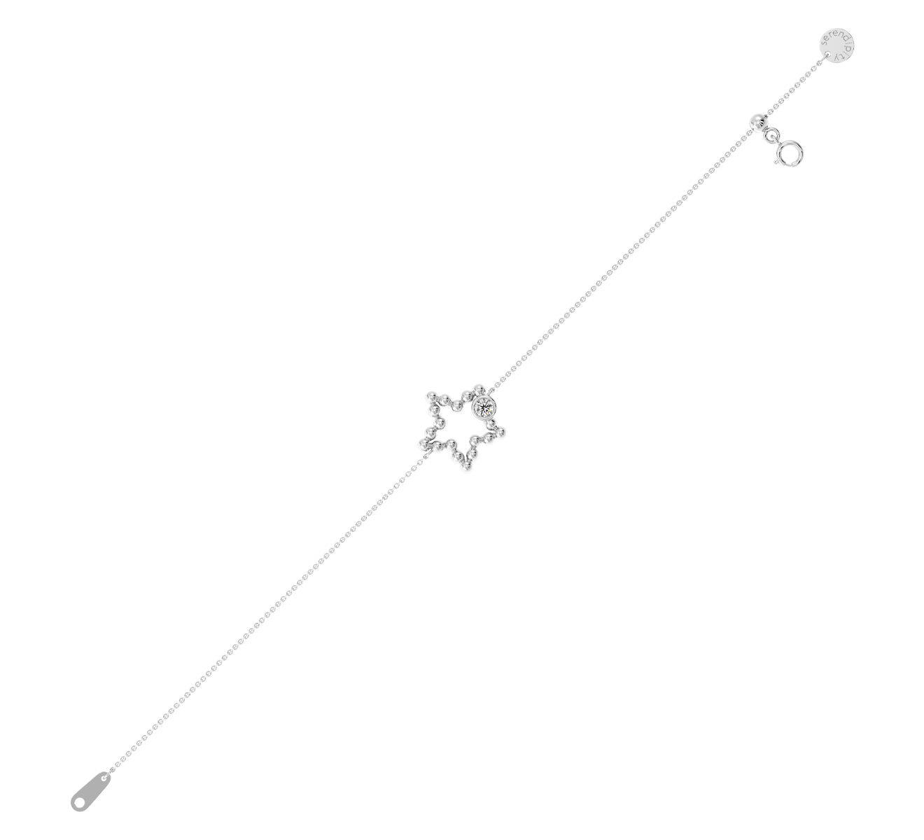 Браслет Serendipity Bubble EJBR0030W - фото 2 – Mercury