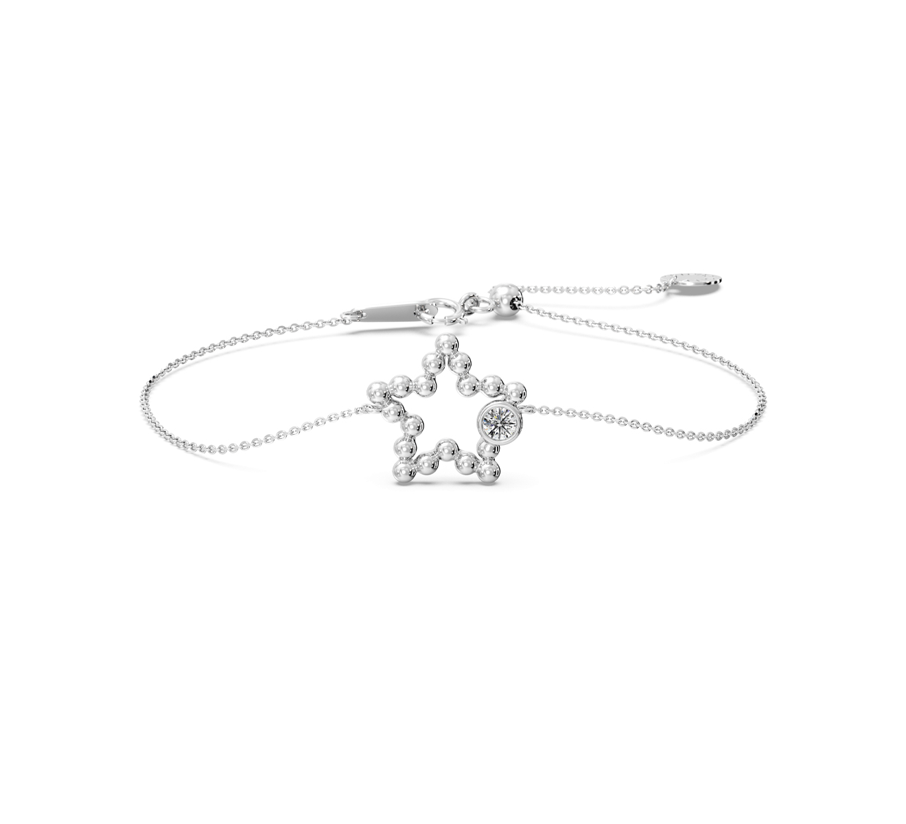 Браслет Serendipity Bubble EJBR0030W - фото 3 – Mercury