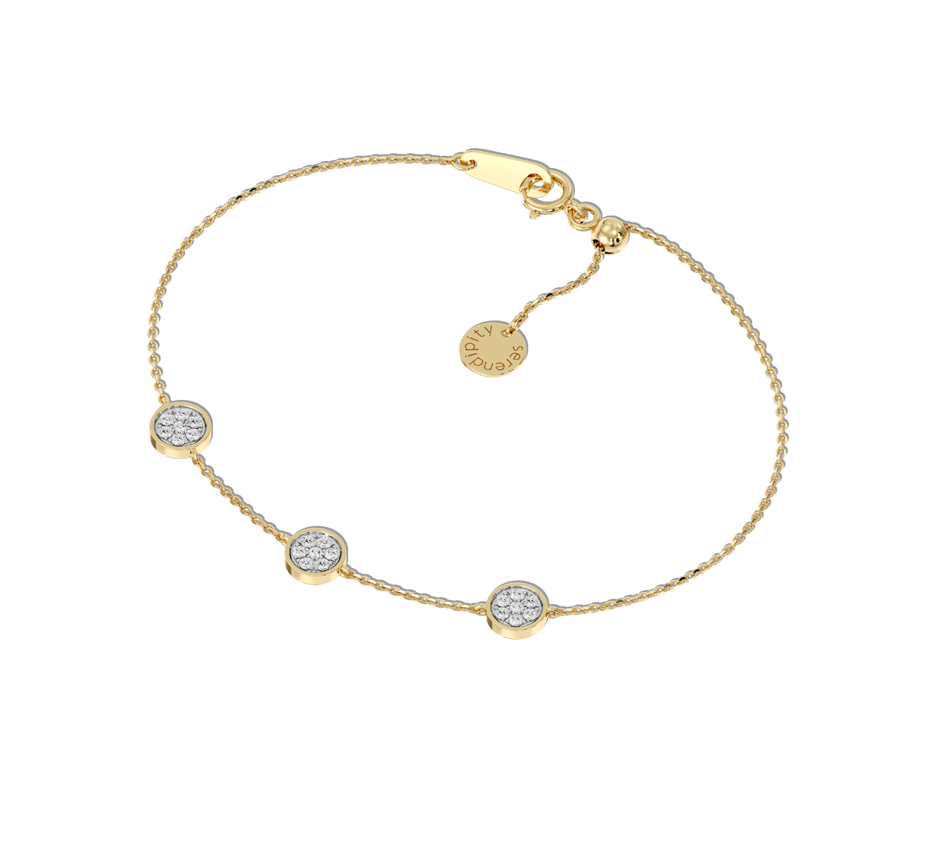 Браслет Serendipity Pave EJBR0042Y - фото 3 – Mercury