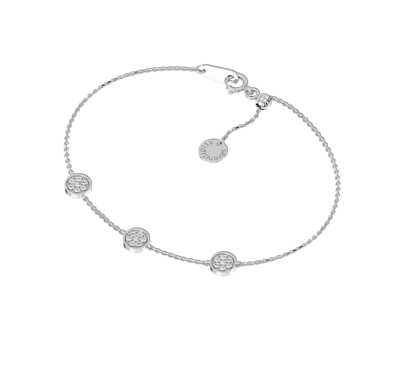 Браслет Serendipity Pave EJBR0042W - фото 3 – Mercury