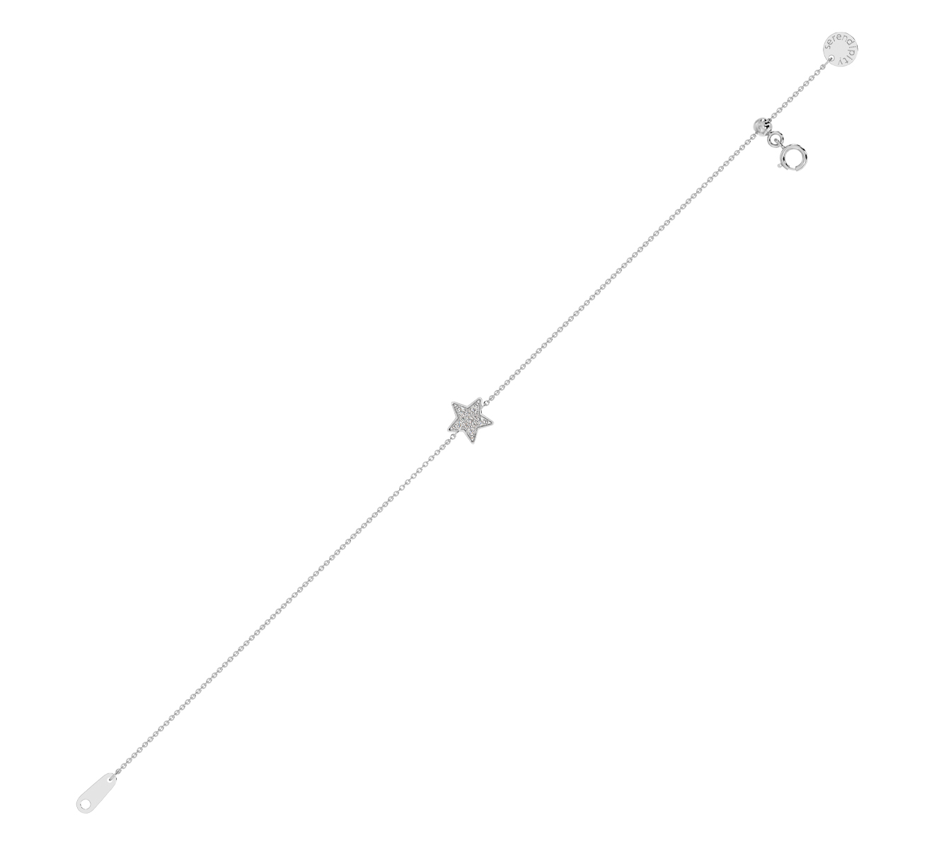 Браслет Serendipity Pave EJBR0044W - фото 2 – Mercury
