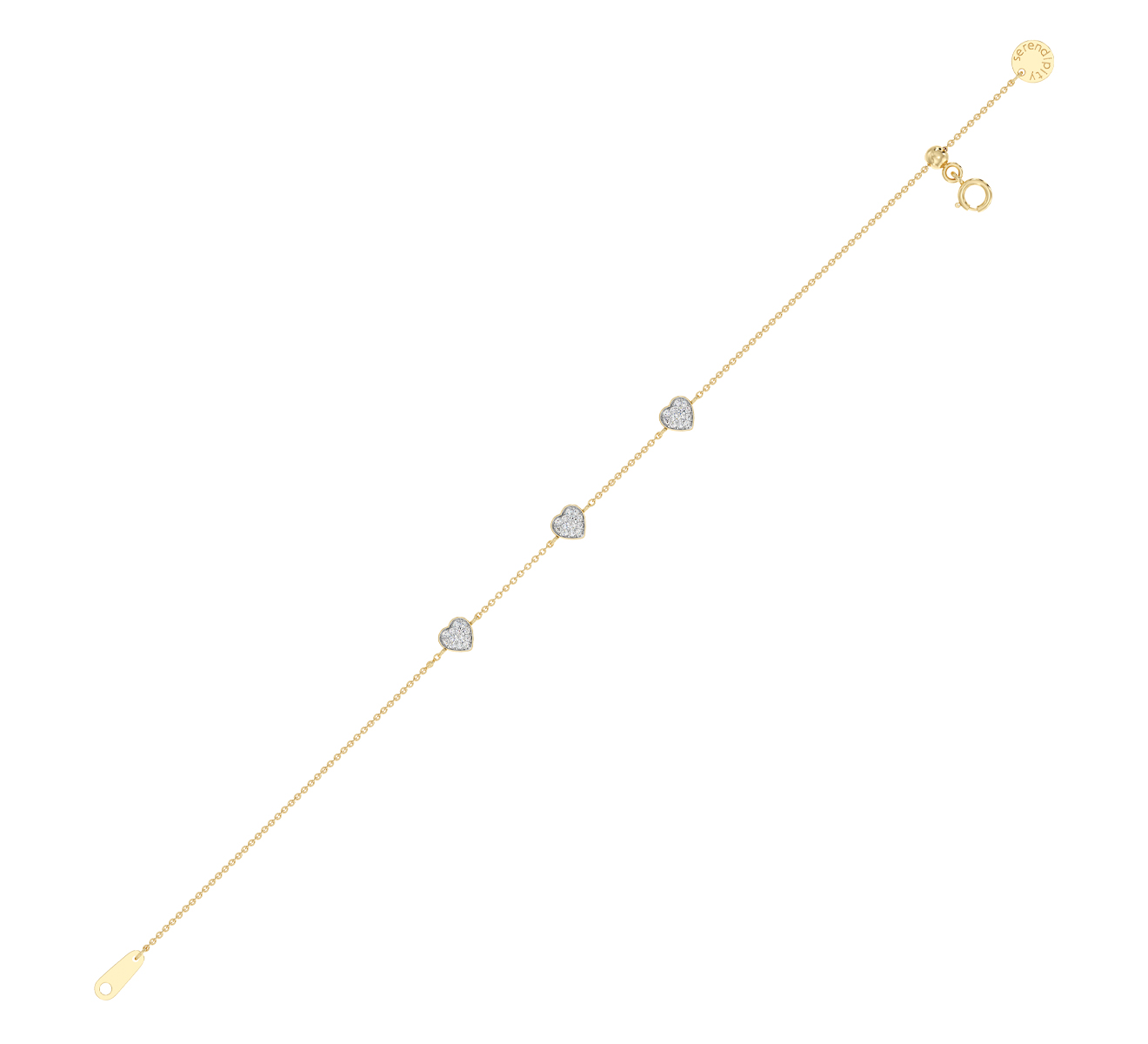 Браслет Serendipity Pave EJBR0045Y - фото 2 – Mercury