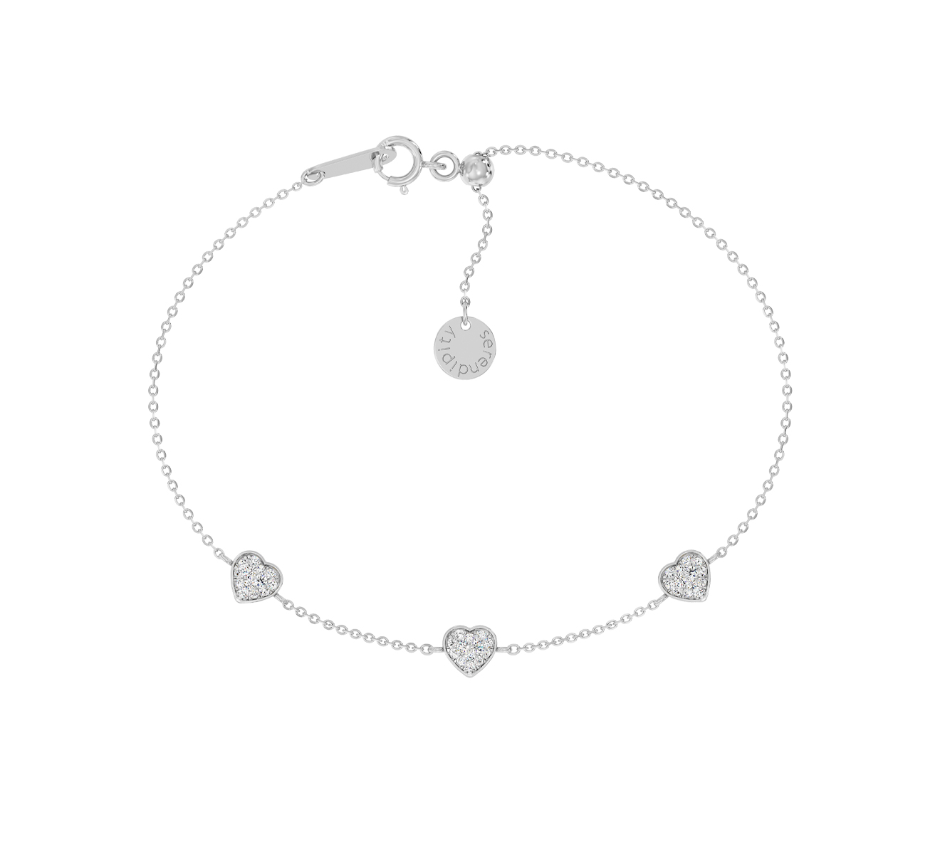 Браслет Serendipity Pave EJBR0045W - фото 1 – Mercury