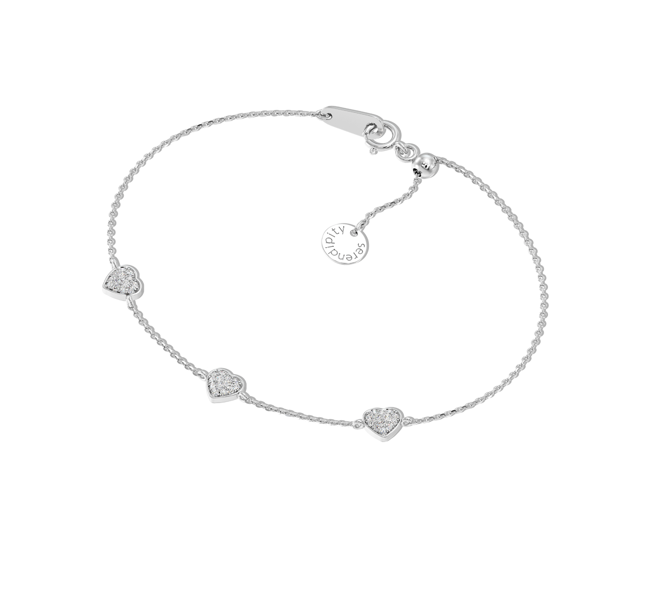 Браслет Serendipity Pave EJBR0045W - фото 3 – Mercury