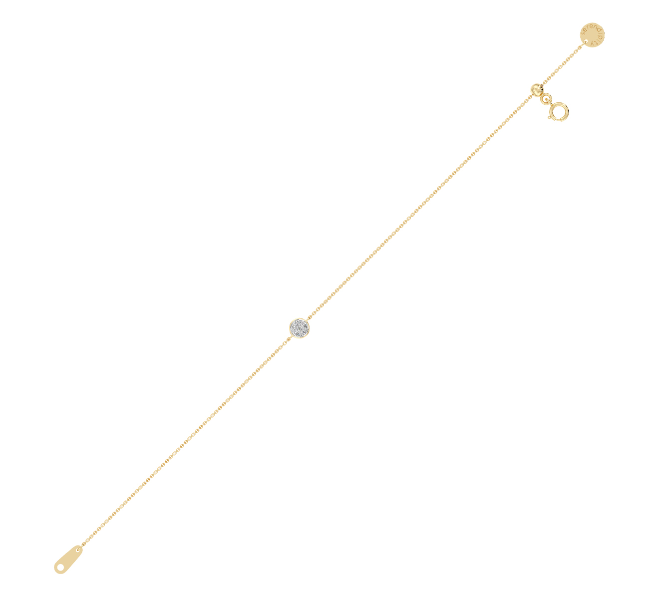 Браслет Serendipity Pave EJBR0049Y - фото 2 – Mercury