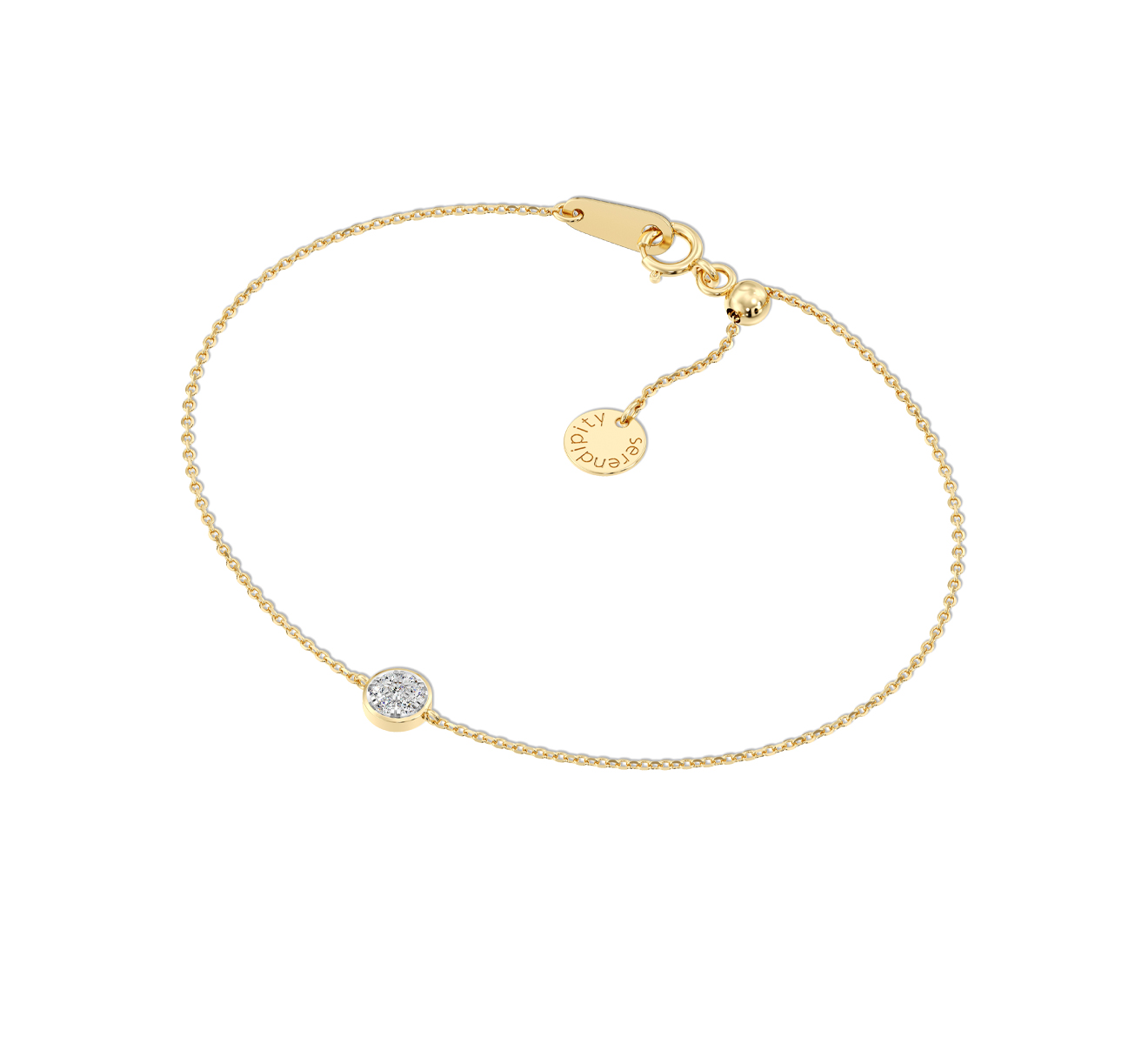 Браслет Serendipity Pave EJBR0049Y - фото 3 – Mercury