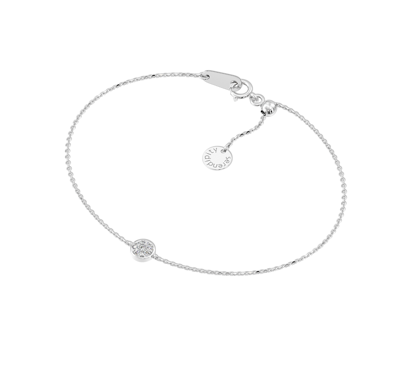 Браслет Serendipity Pave EJBR0049W - фото 3 – Mercury