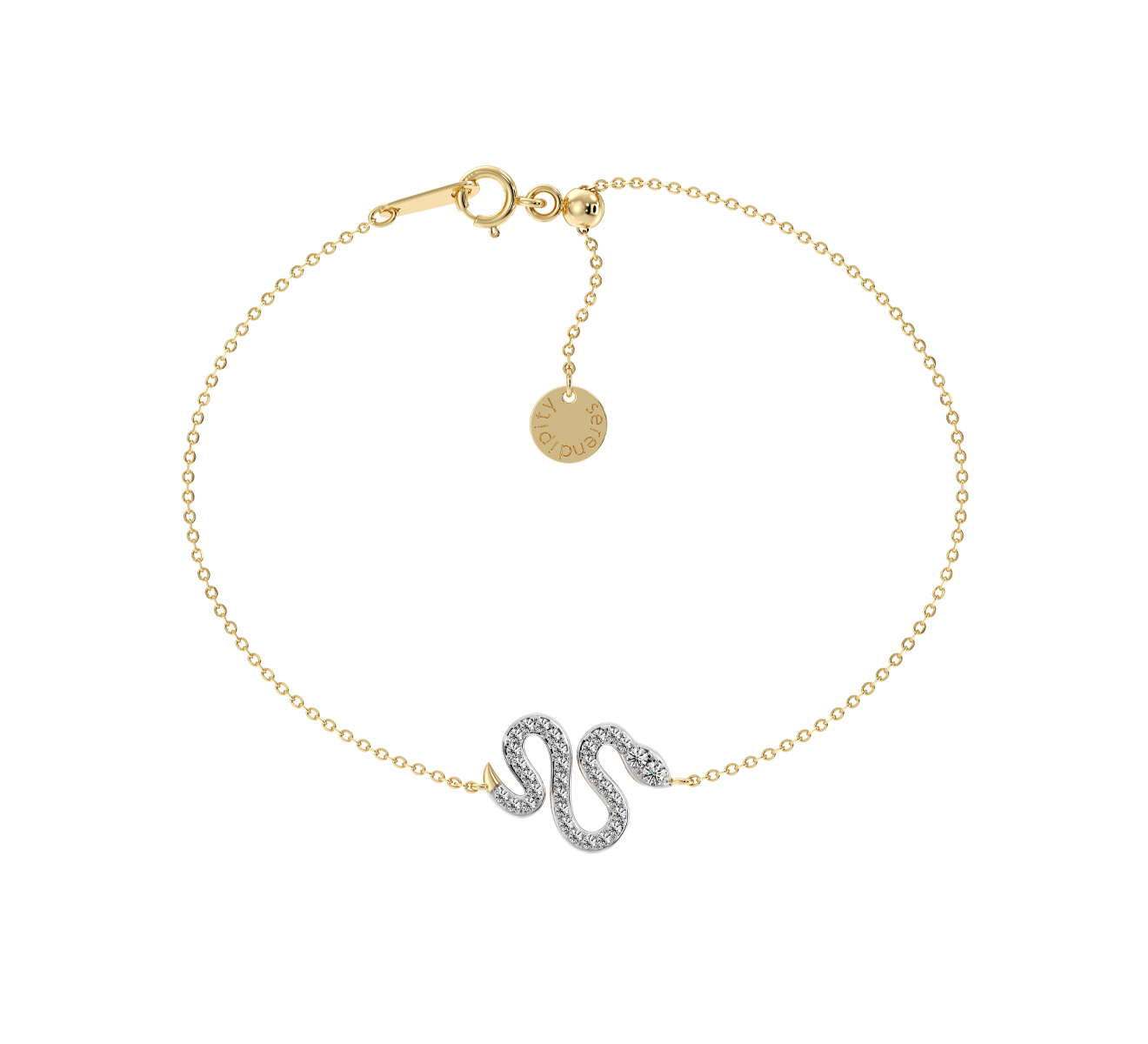 Браслет Serendipity Snake EJBR0054Y - фото 1 – Mercury