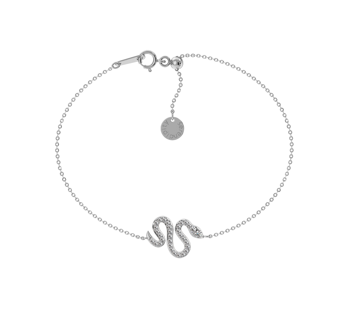 Браслет Serendipity Snake EJBR0054W - фото 1 – Mercury
