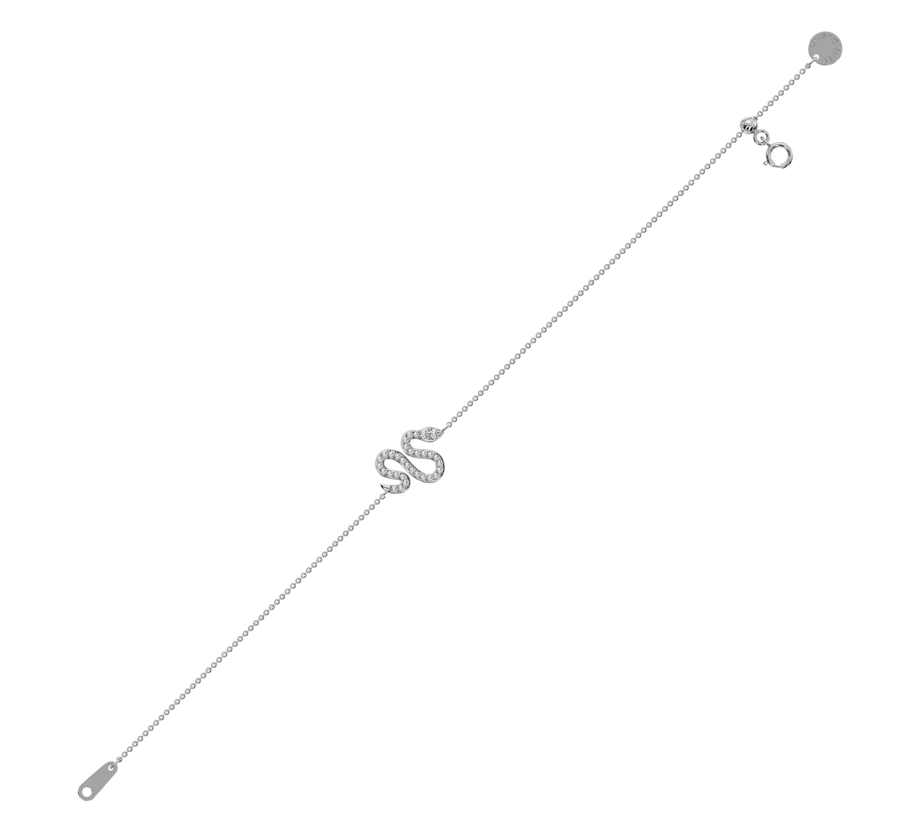 Браслет Serendipity Snake EJBR0054W - фото 2 – Mercury
