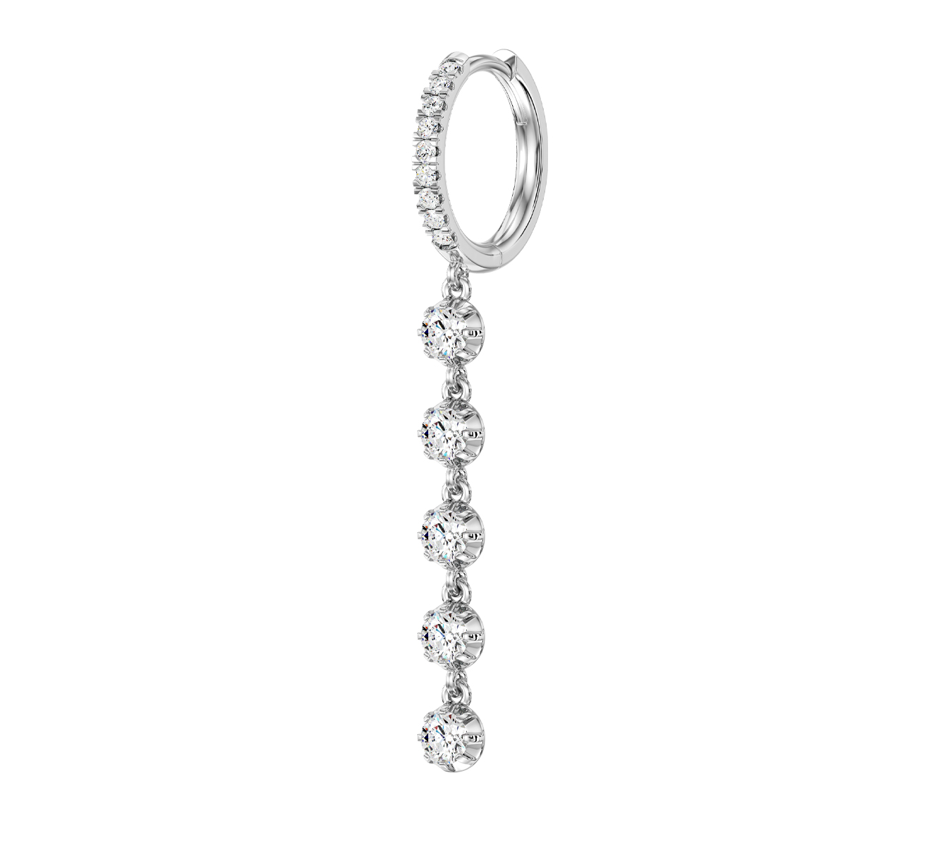 Серьга Serendipity Timeless EJE0003W - фото 1 – Mercury