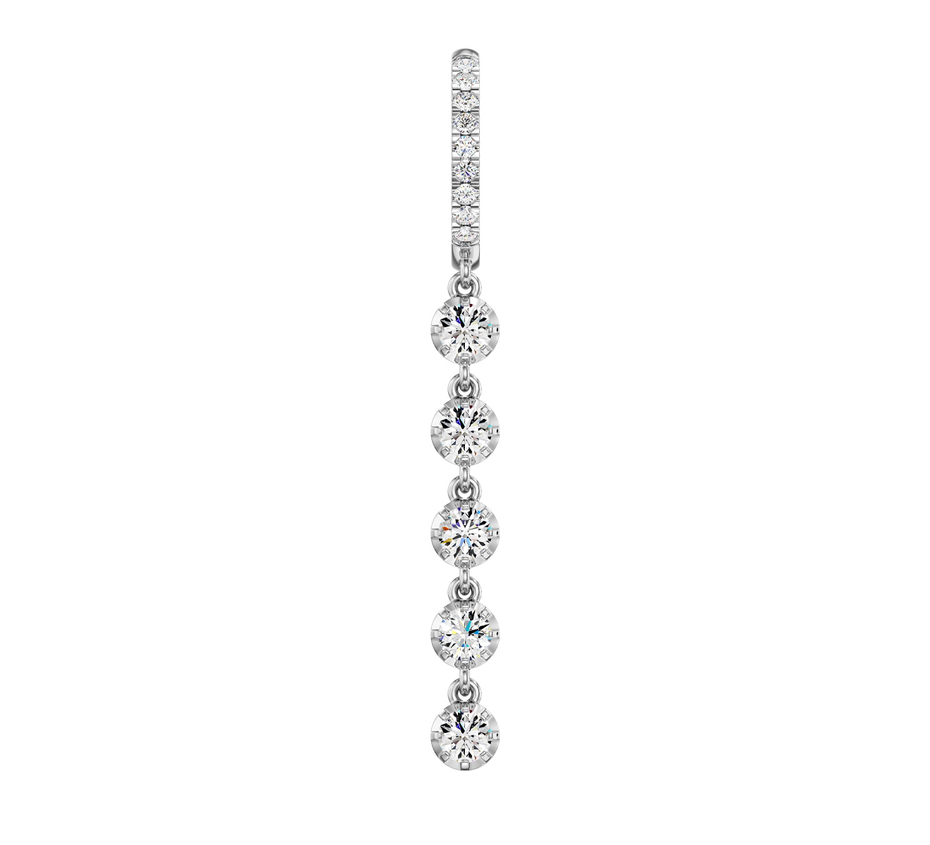 Серьга Serendipity Timeless EJE0003W - фото 2 – Mercury